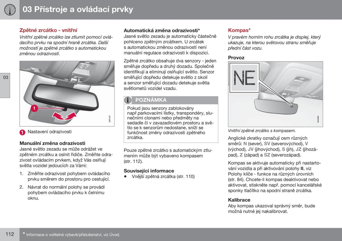 Volvo XC70 Cross Country II 2 navod k obsludze / page 114