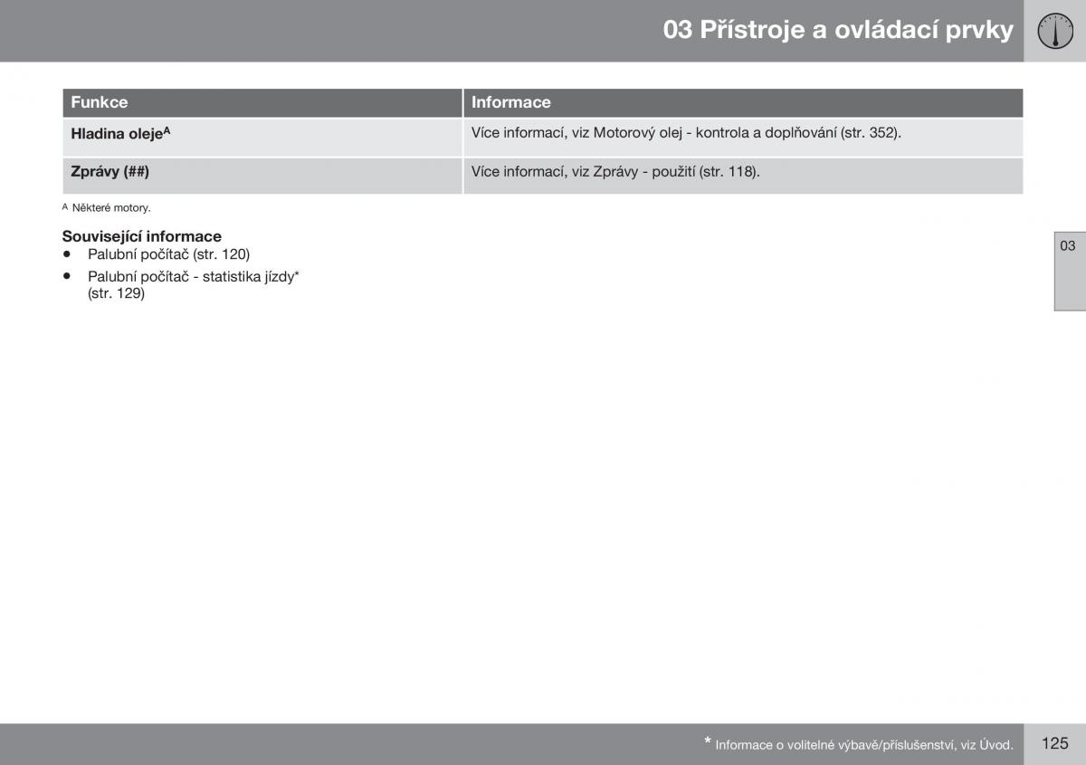 Volvo XC70 Cross Country II 2 navod k obsludze / page 127