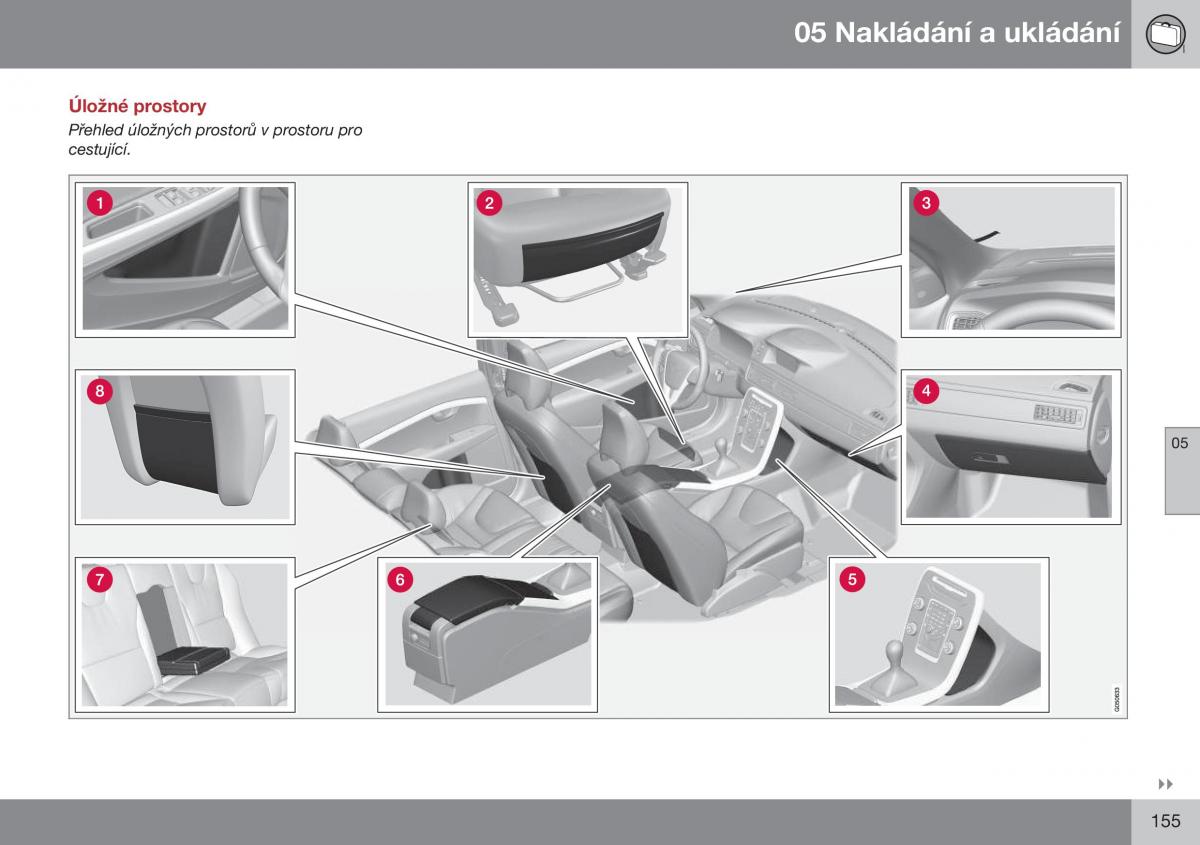 Volvo XC70 Cross Country II 2 navod k obsludze / page 157