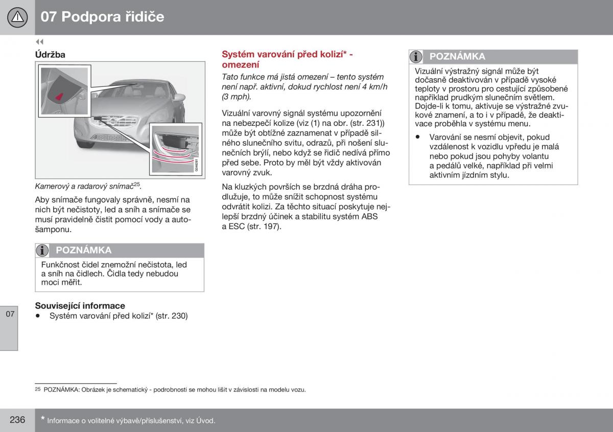 Volvo XC70 Cross Country II 2 navod k obsludze / page 238