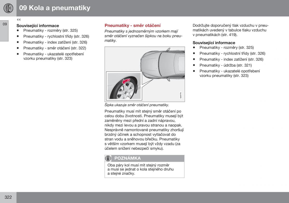 Volvo XC70 Cross Country II 2 navod k obsludze / page 324