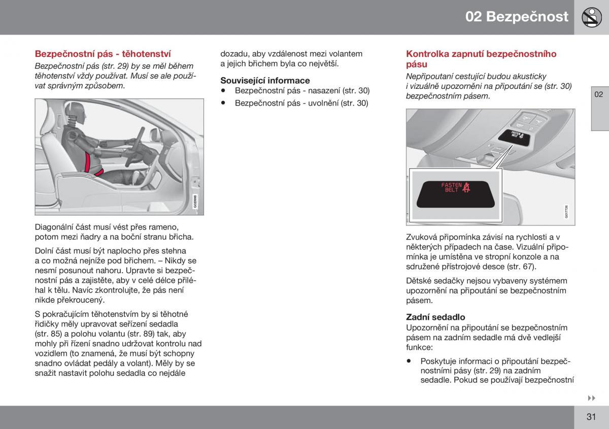 Volvo XC70 Cross Country II 2 navod k obsludze / page 33