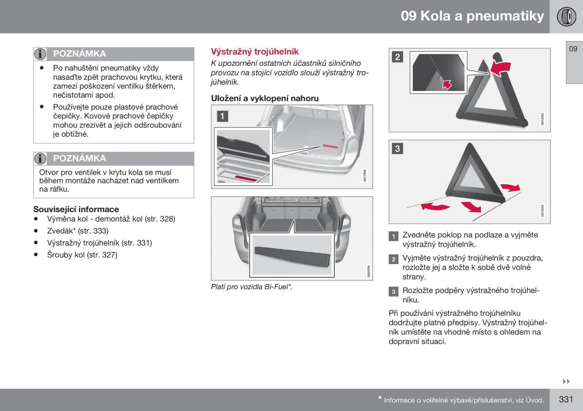 Volvo XC70 Cross Country II 2 navod k obsludze / page 333