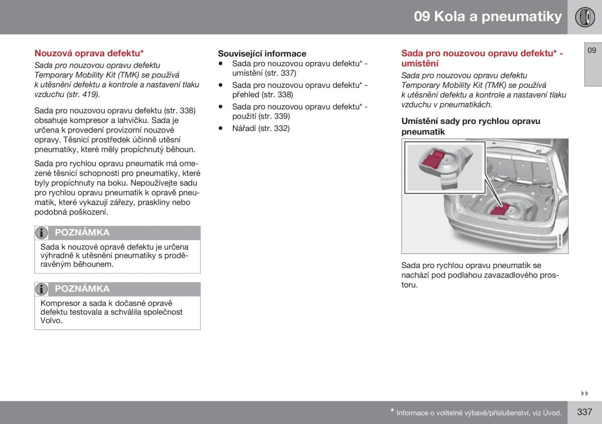 Volvo XC70 Cross Country II 2 navod k obsludze / page 339