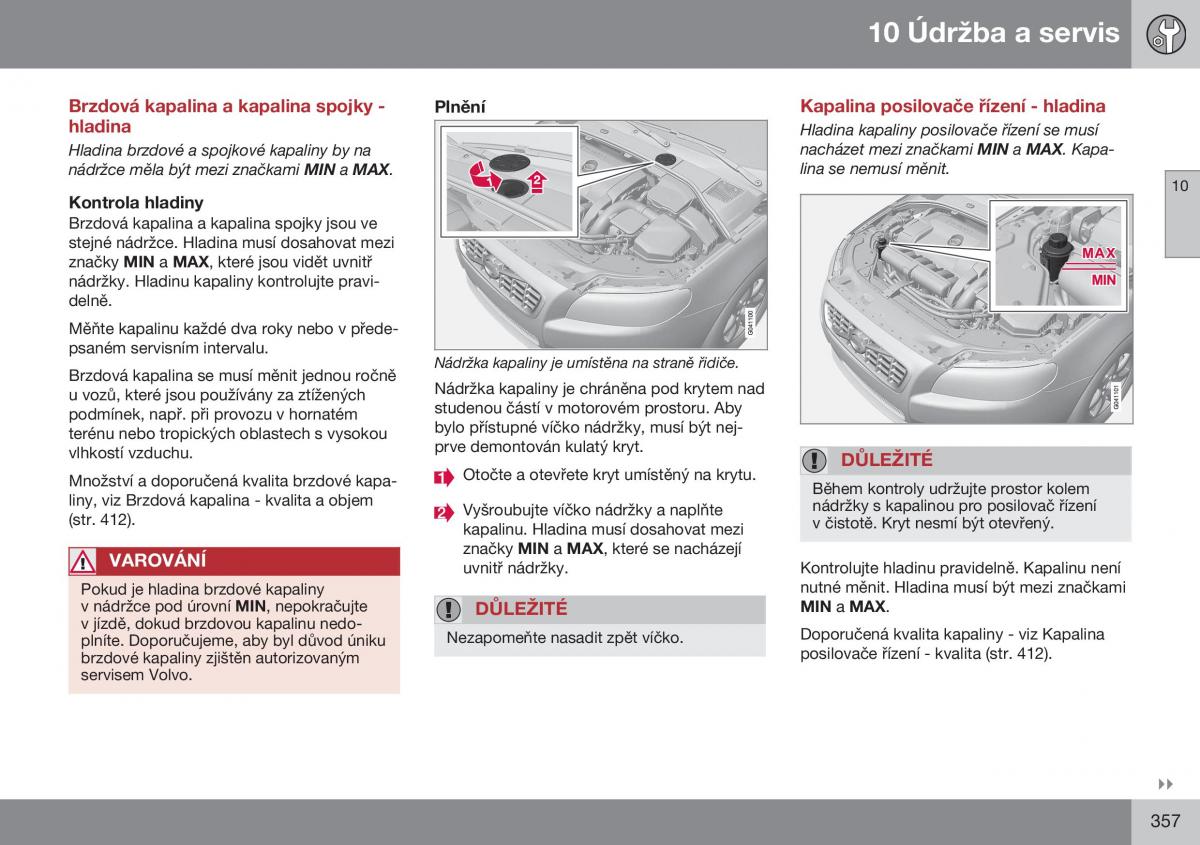 Volvo XC70 Cross Country II 2 navod k obsludze / page 359