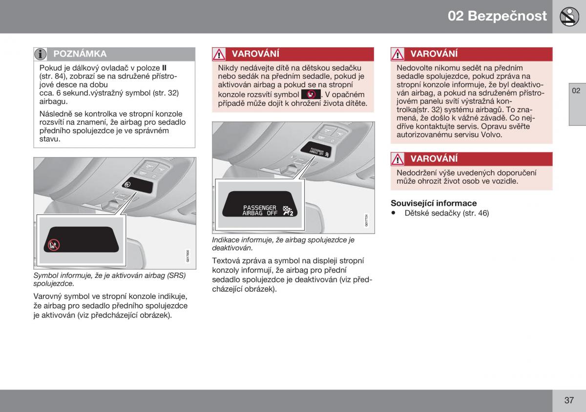 Volvo XC70 Cross Country II 2 navod k obsludze / page 39