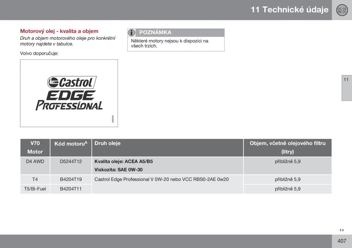 Volvo XC70 Cross Country II 2 navod k obsludze / page 409