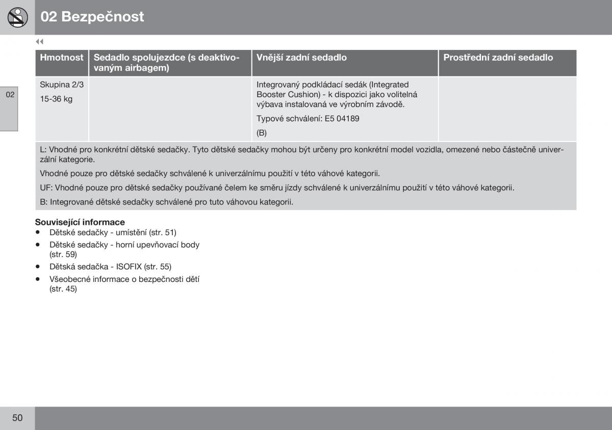 Volvo XC70 Cross Country II 2 navod k obsludze / page 52