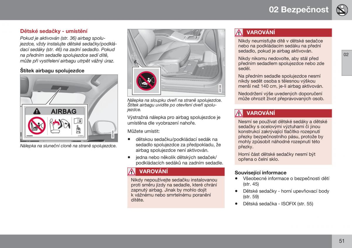 Volvo XC70 Cross Country II 2 navod k obsludze / page 53