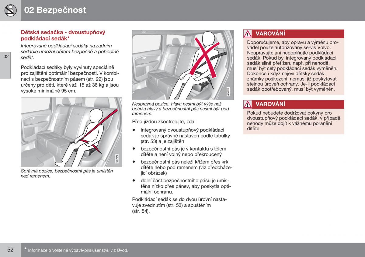 Volvo XC70 Cross Country II 2 navod k obsludze / page 54