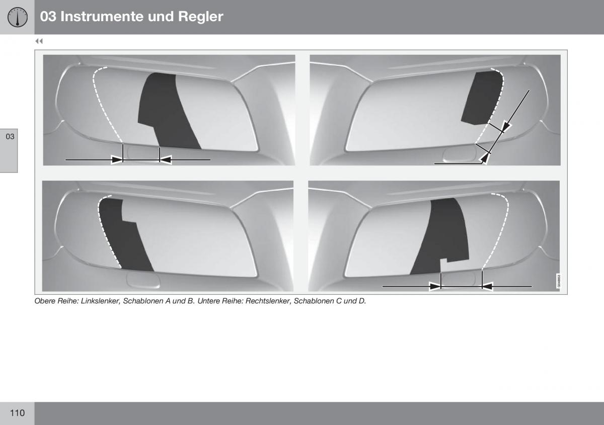 Volvo XC70 Cross Country II 2 Handbuch / page 112