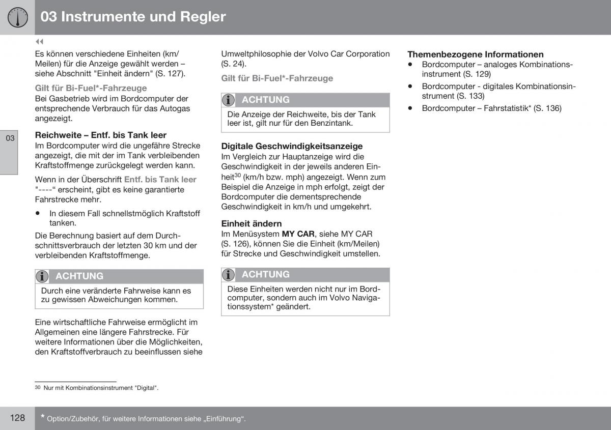 Volvo XC70 Cross Country II 2 Handbuch / page 130