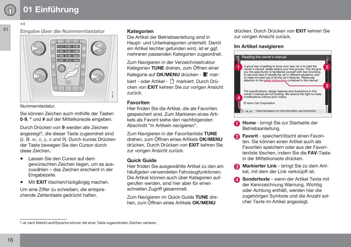 Volvo XC70 Cross Country II 2 Handbuch / page 18