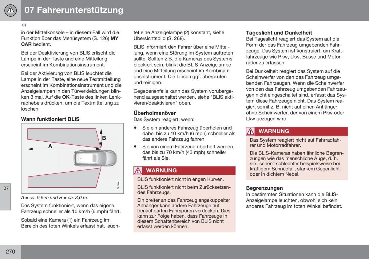 Volvo XC70 Cross Country II 2 Handbuch / page 272