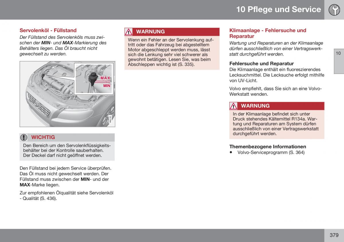 Volvo XC70 Cross Country II 2 Handbuch / page 381