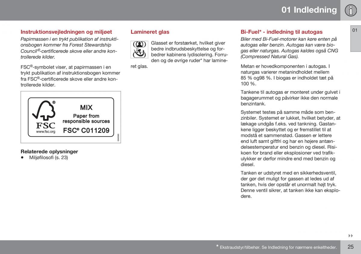 Volvo XC70 Cross Country II 2 Bilens instruktionsbog / page 27