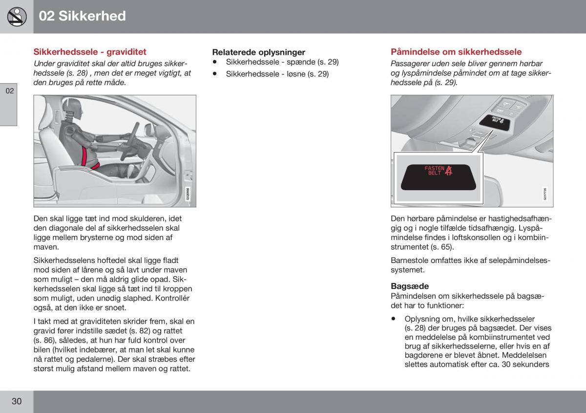 Volvo XC70 Cross Country II 2 Bilens instruktionsbog / page 32