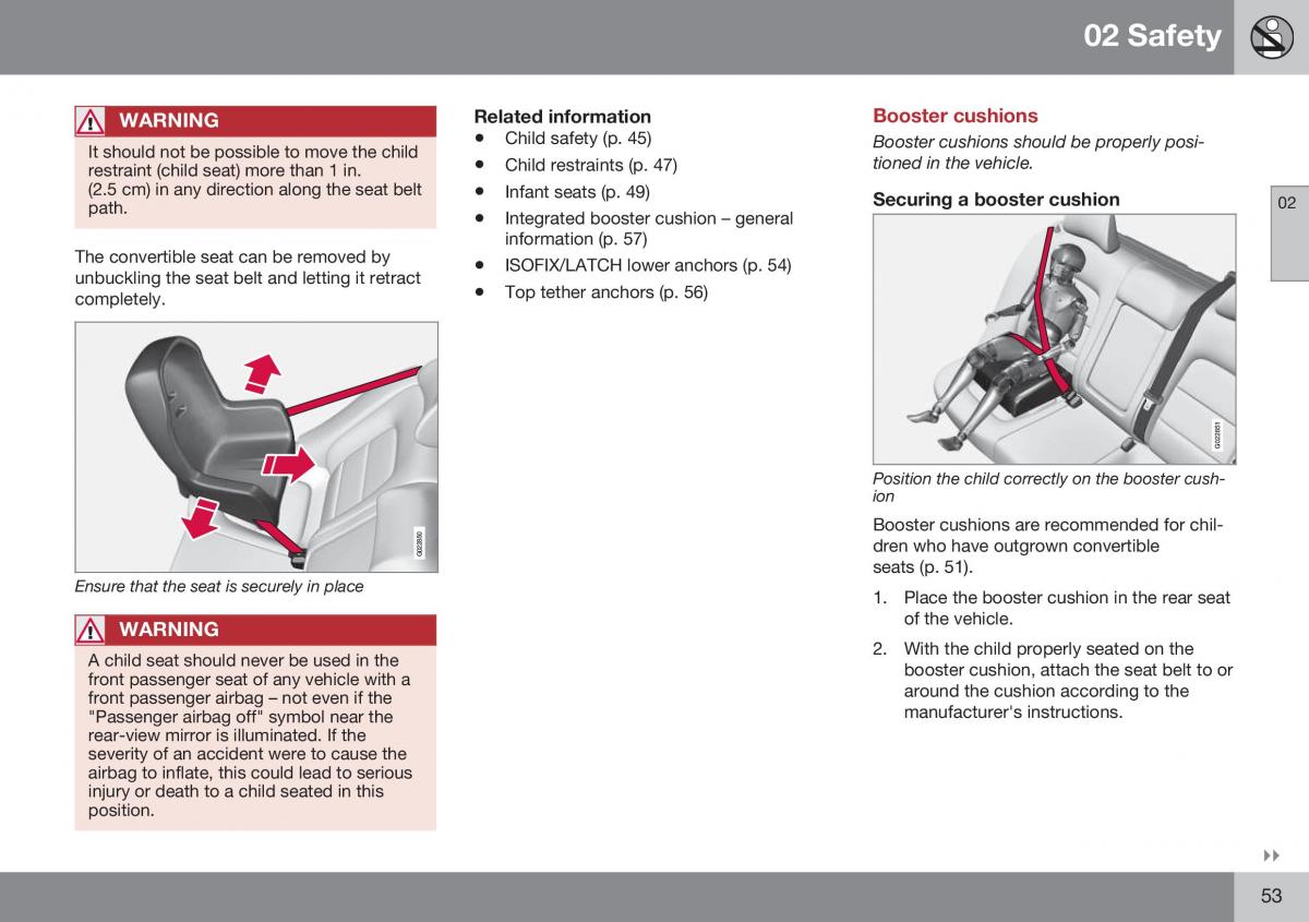 Volvo XC70 Cross Country II 2 owners manual / page 55