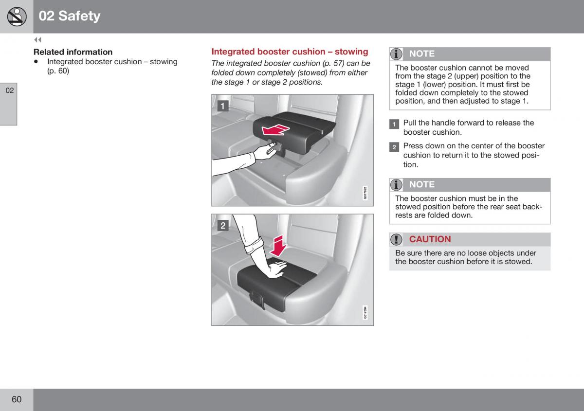 Volvo XC70 Cross Country II 2 owners manual / page 62