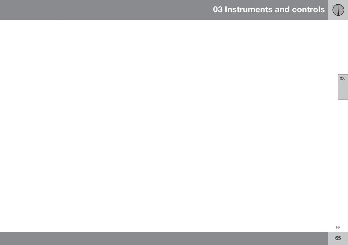 Volvo XC70 Cross Country II 2 owners manual / page 67