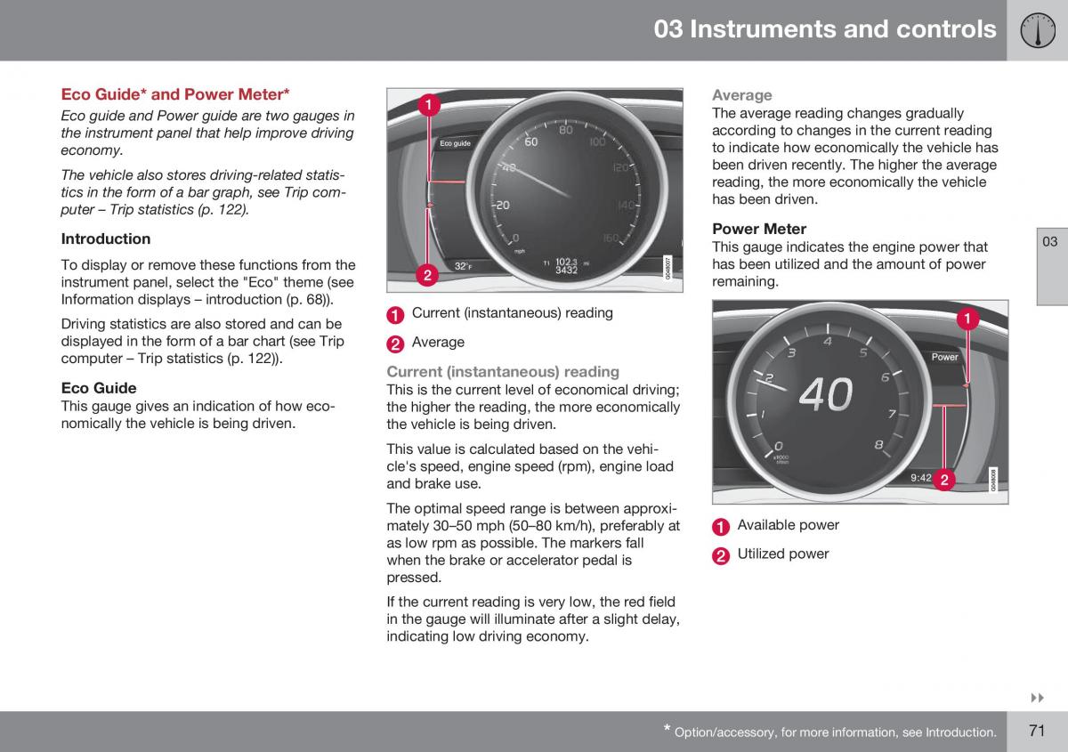 Volvo XC70 Cross Country II 2 owners manual / page 73