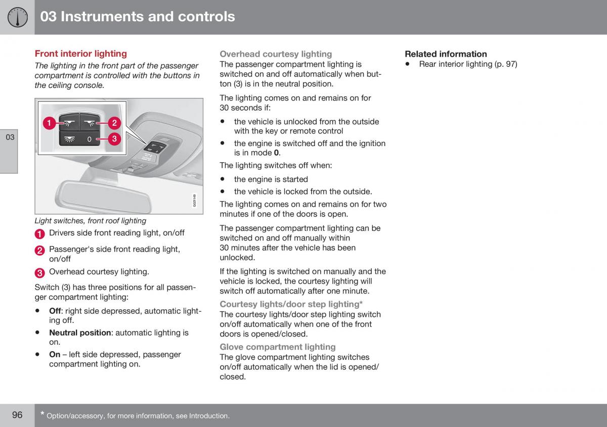 Volvo XC70 Cross Country II 2 owners manual / page 98