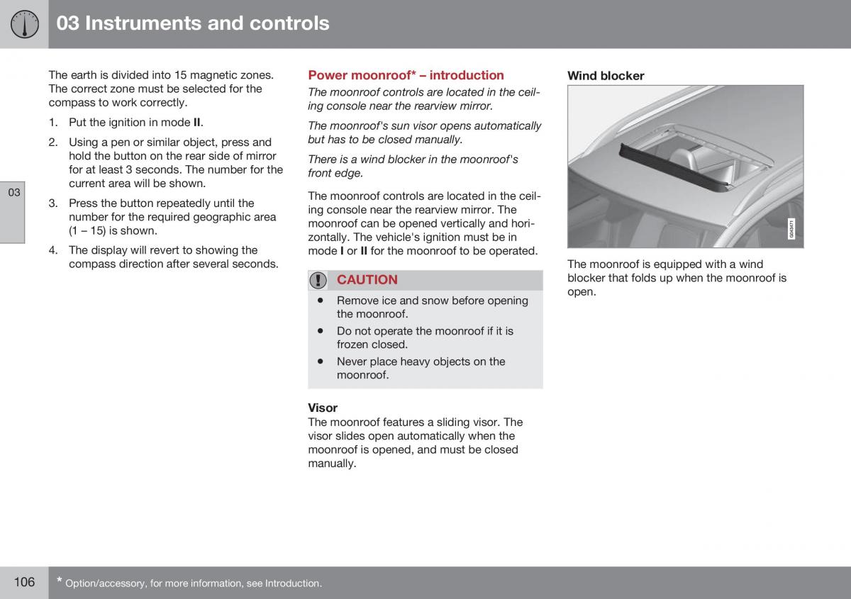 Volvo XC70 Cross Country II 2 owners manual / page 108