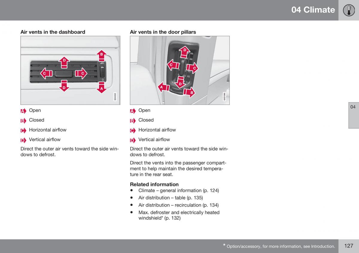 Volvo XC70 Cross Country II 2 owners manual / page 129