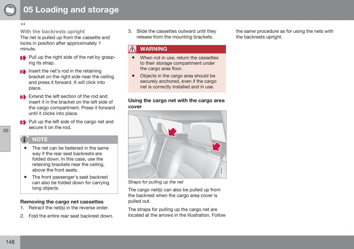 Volvo XC70 Cross Country II 2 owners manual / page 150