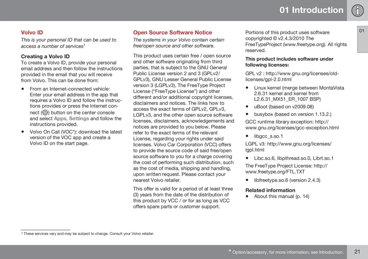 Volvo XC70 Cross Country II 2 owners manual / page 23