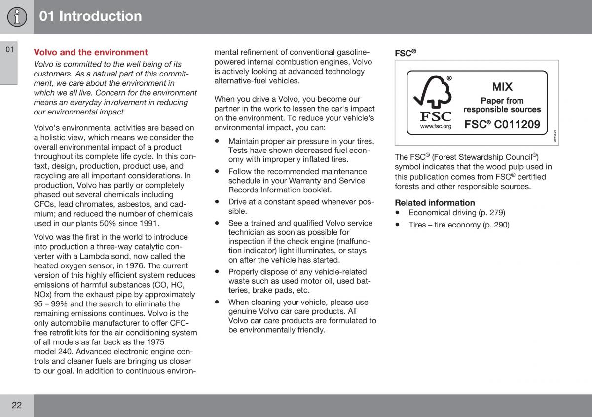 Volvo XC70 Cross Country II 2 owners manual / page 24