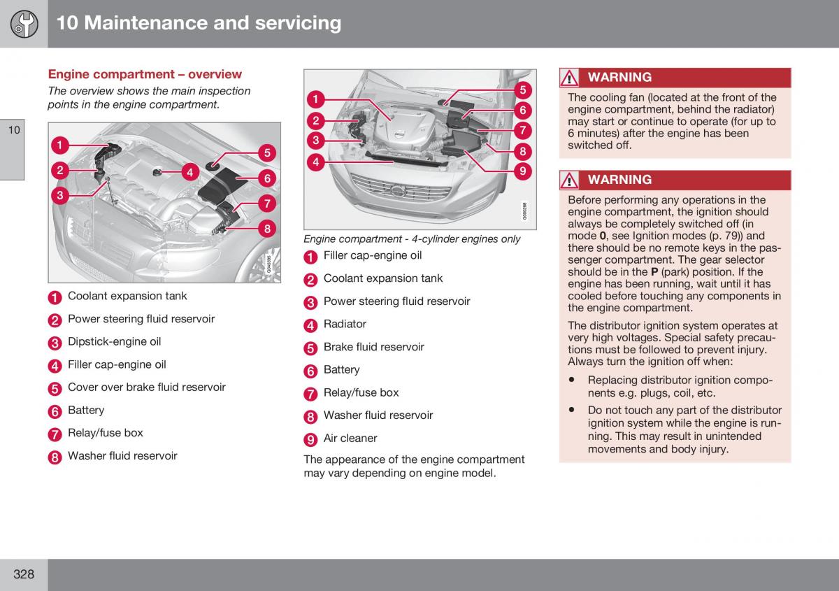 Volvo XC70 Cross Country II 2 owners manual / page 330