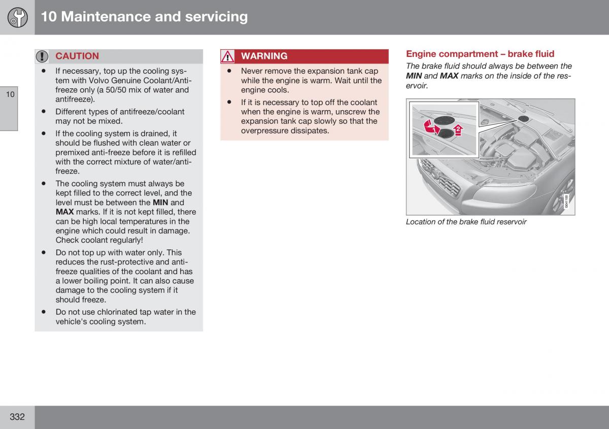 Volvo XC70 Cross Country II 2 owners manual / page 334