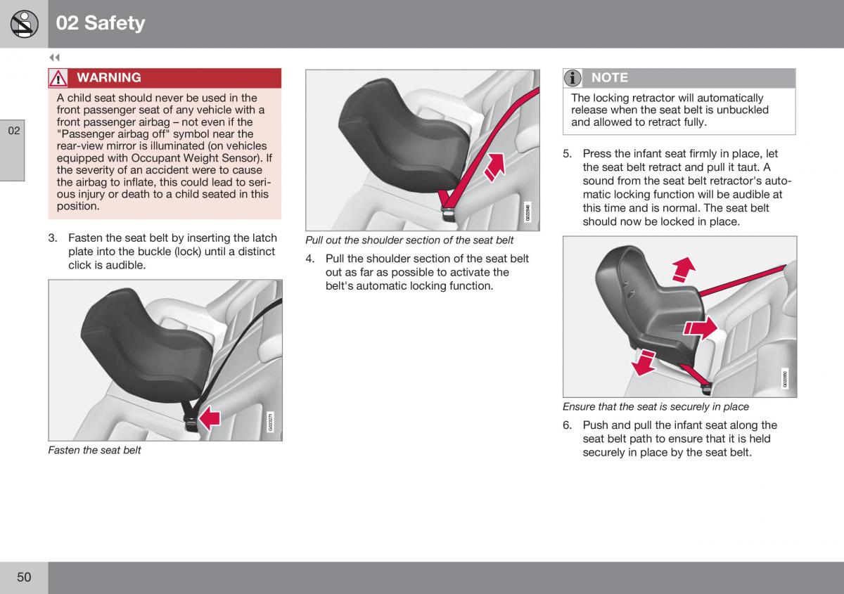 Volvo XC70 Cross Country II 2 owners manual / page 52