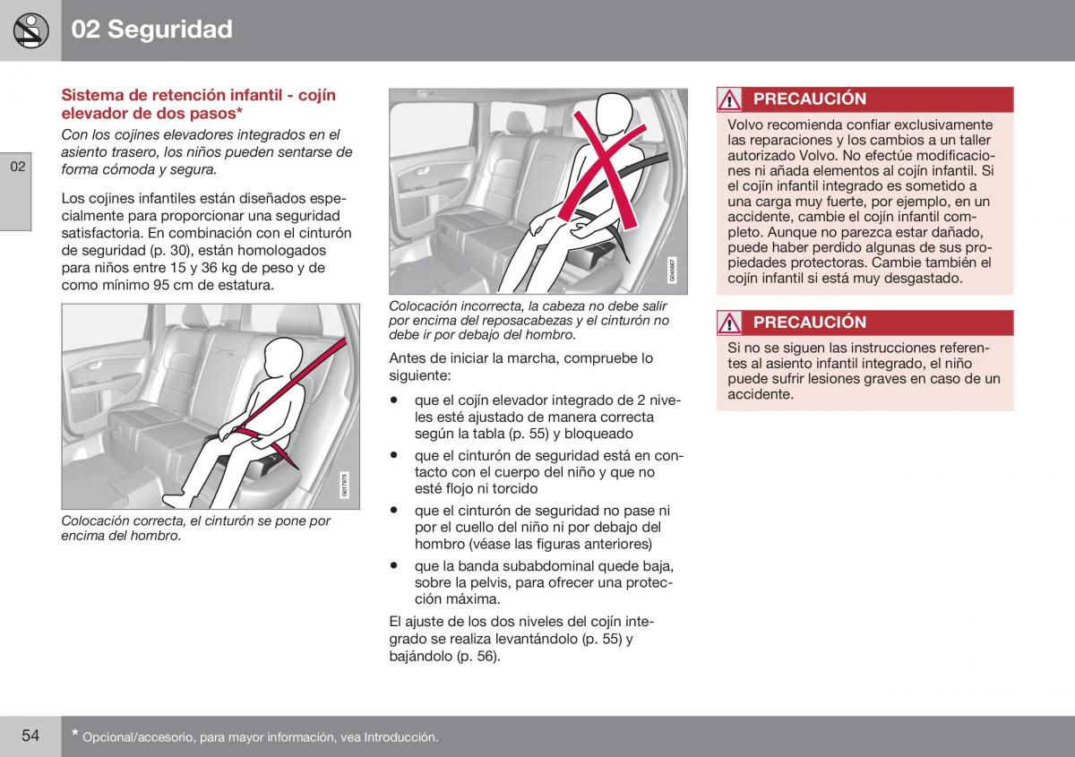 Volvo XC70 Cross Country II 2 manual del propietario / page 56