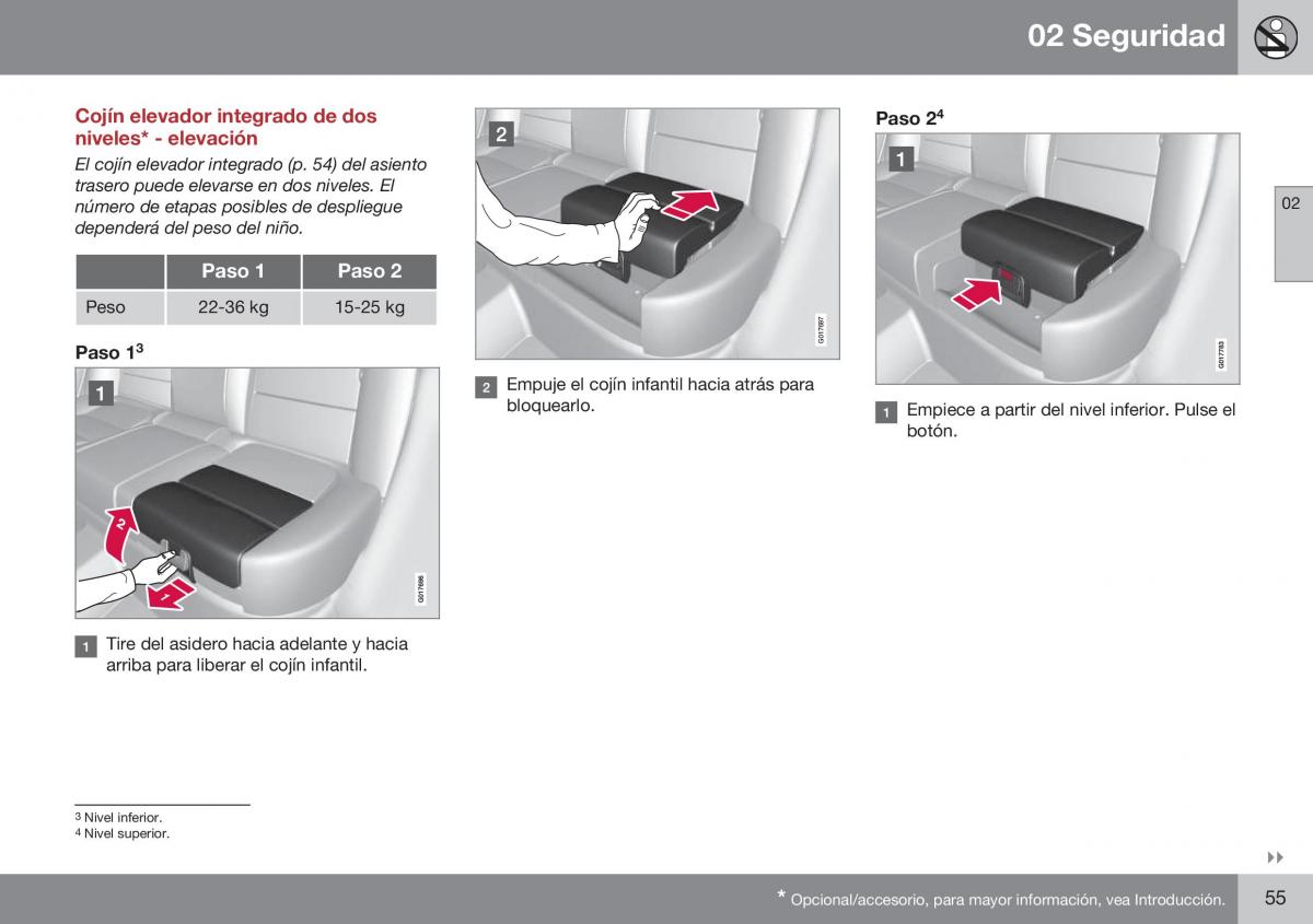 Volvo XC70 Cross Country II 2 manual del propietario / page 57