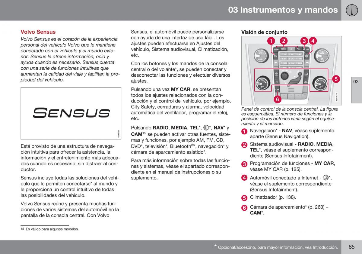 Volvo XC70 Cross Country II 2 manual del propietario / page 87