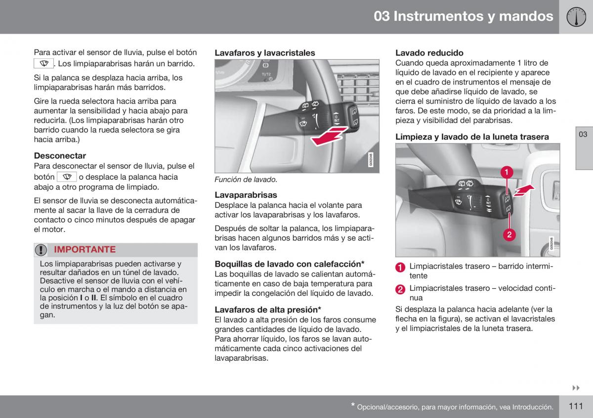 Volvo XC70 Cross Country II 2 manual del propietario / page 113