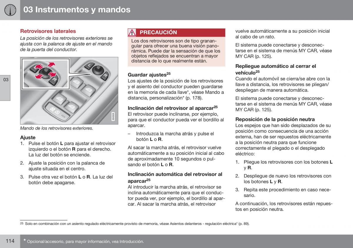 Volvo XC70 Cross Country II 2 manual del propietario / page 116