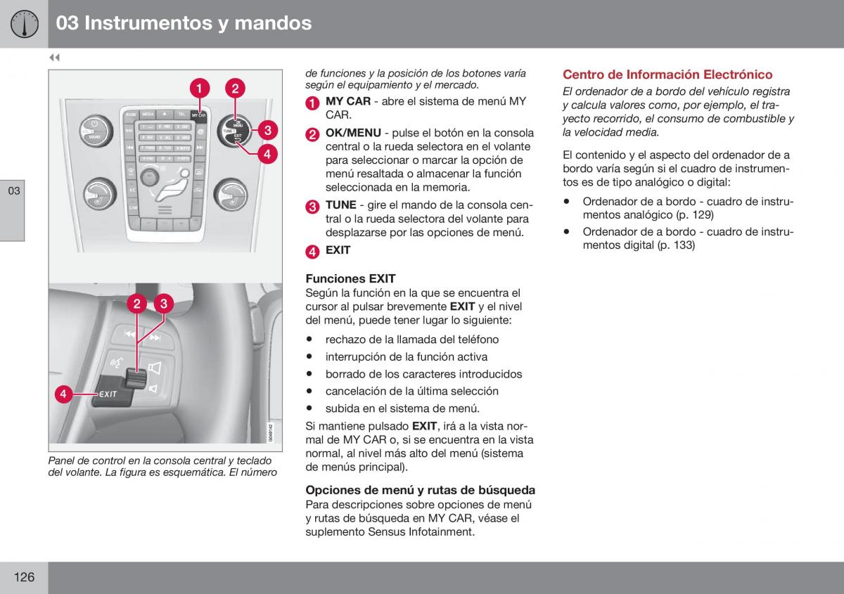 Volvo XC70 Cross Country II 2 manual del propietario / page 128