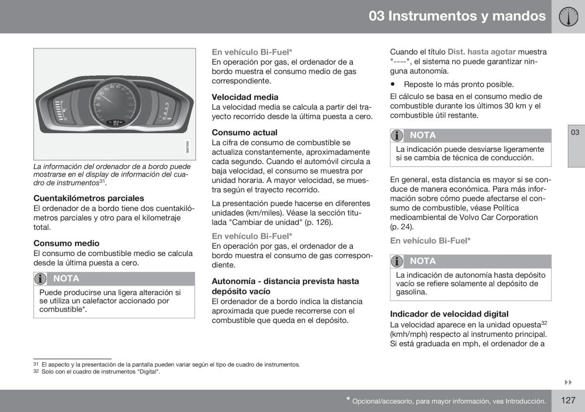 Volvo XC70 Cross Country II 2 manual del propietario / page 129