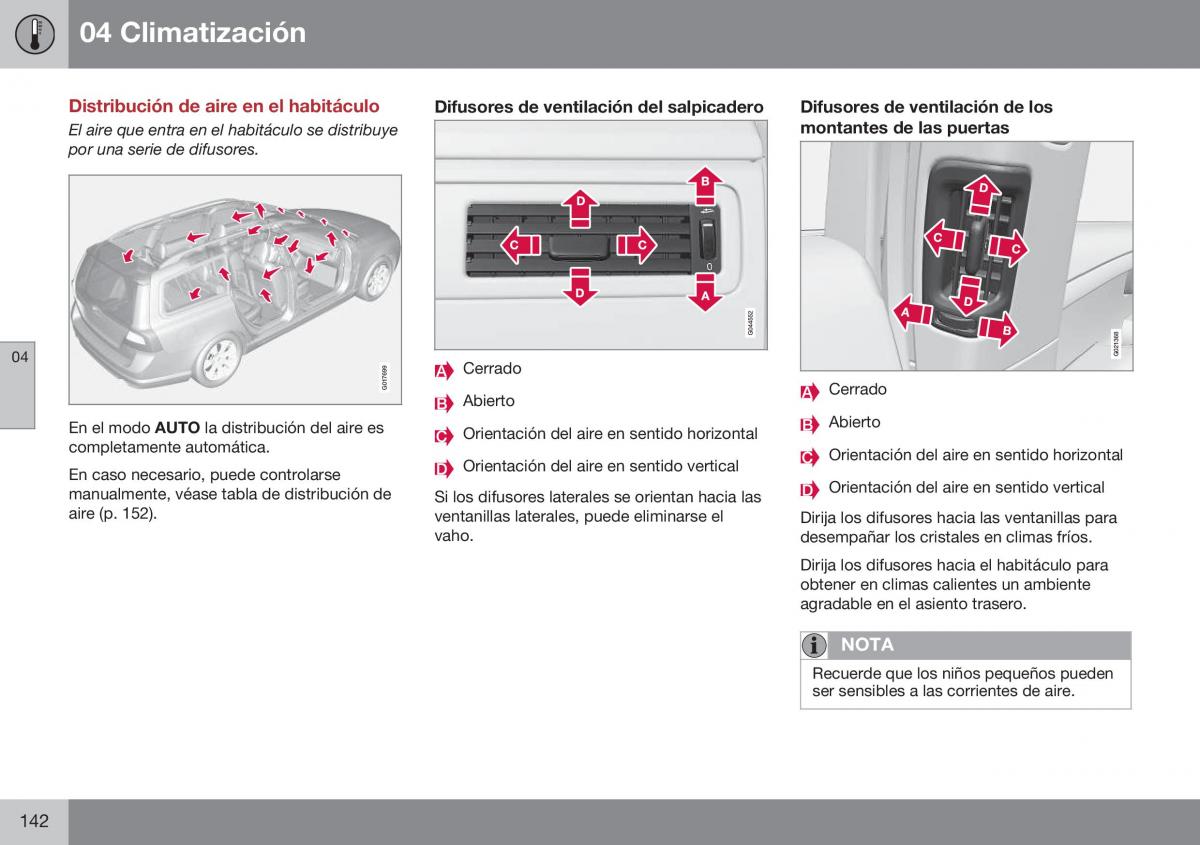 Volvo XC70 Cross Country II 2 manual del propietario / page 144