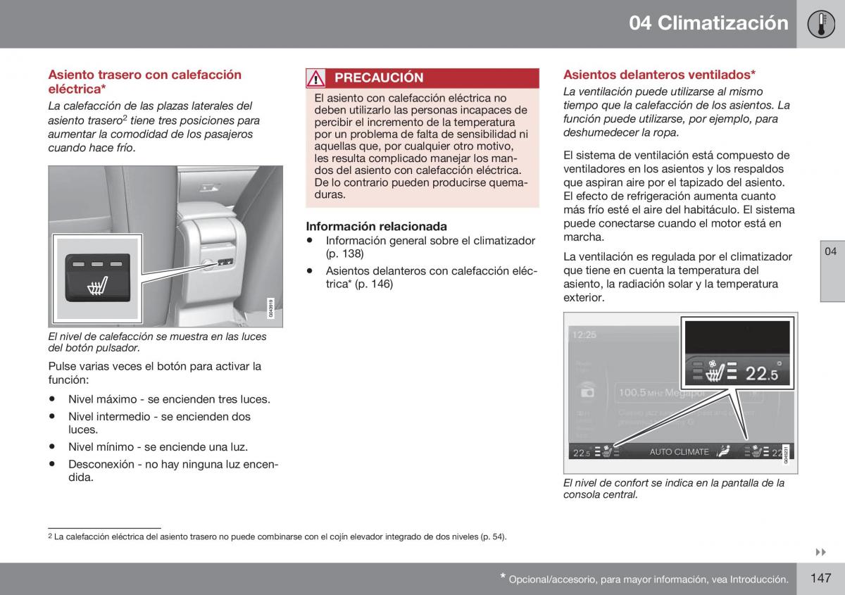 Volvo XC70 Cross Country II 2 manual del propietario / page 149