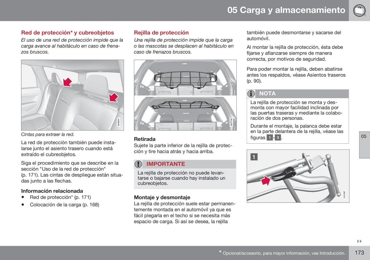 Volvo XC70 Cross Country II 2 manual del propietario / page 175