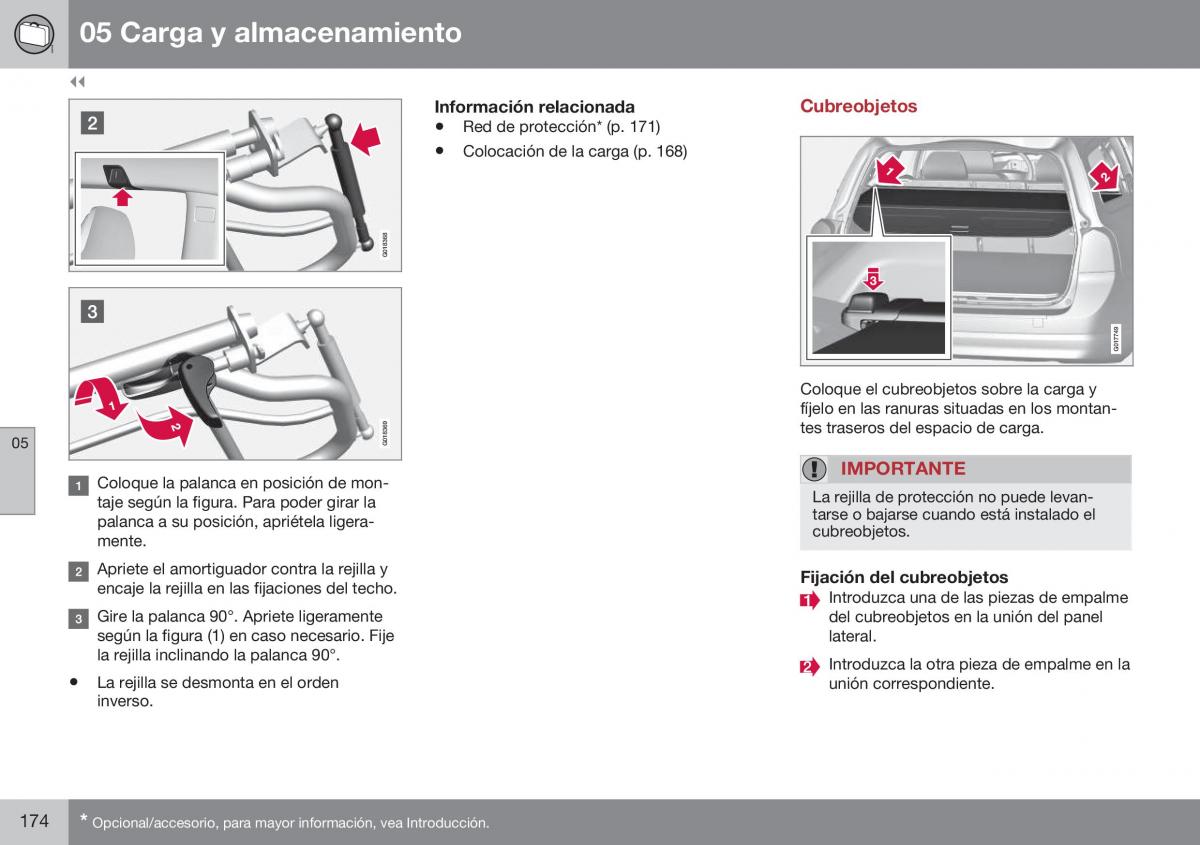 Volvo XC70 Cross Country II 2 manual del propietario / page 176