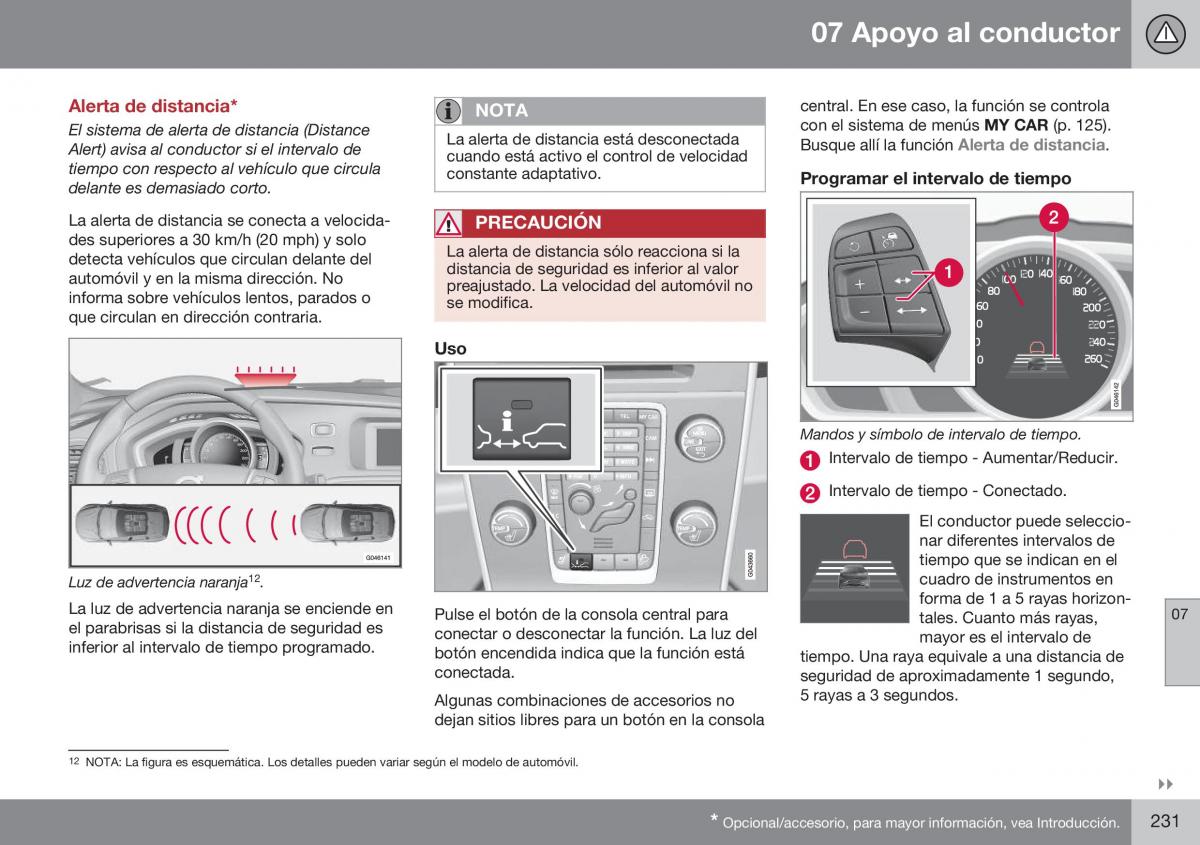 Volvo XC70 Cross Country II 2 manual del propietario / page 233