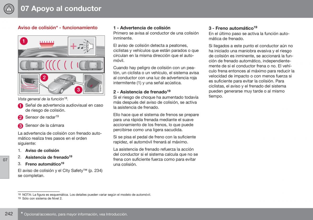 Volvo XC70 Cross Country II 2 manual del propietario / page 244