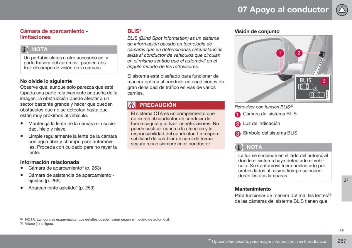 Volvo XC70 Cross Country II 2 manual del propietario / page 269