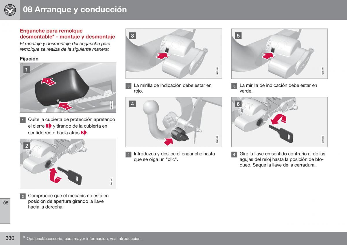 Volvo XC70 Cross Country II 2 manual del propietario / page 332