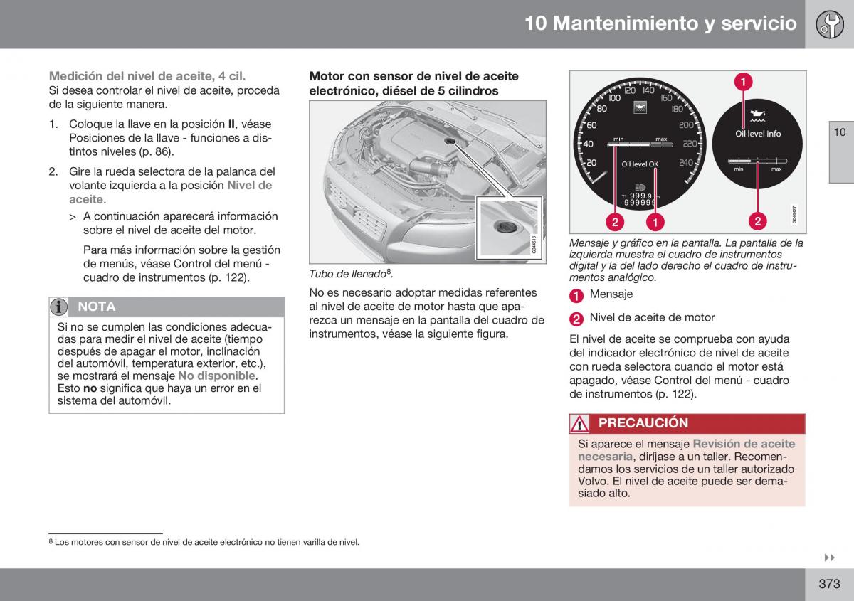 Volvo XC70 Cross Country II 2 manual del propietario / page 375